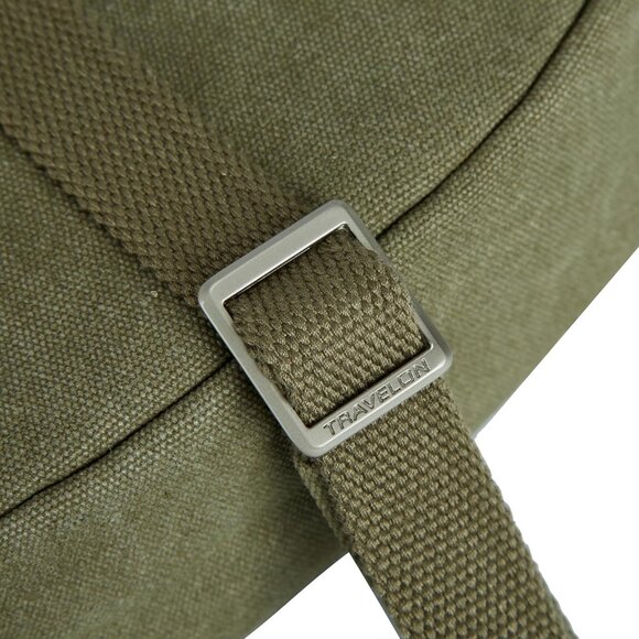 Unisex Canvas Crossbody Bag Anti-Theft RFID Lock Durable Travel Statement - Picture 13 of 13